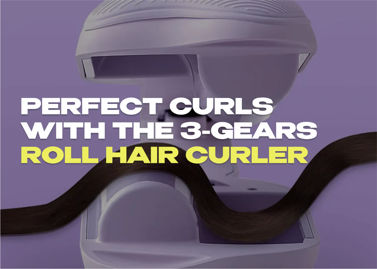 Create Perfect Curls with the 3-Gears Egg Roll Hair Curler